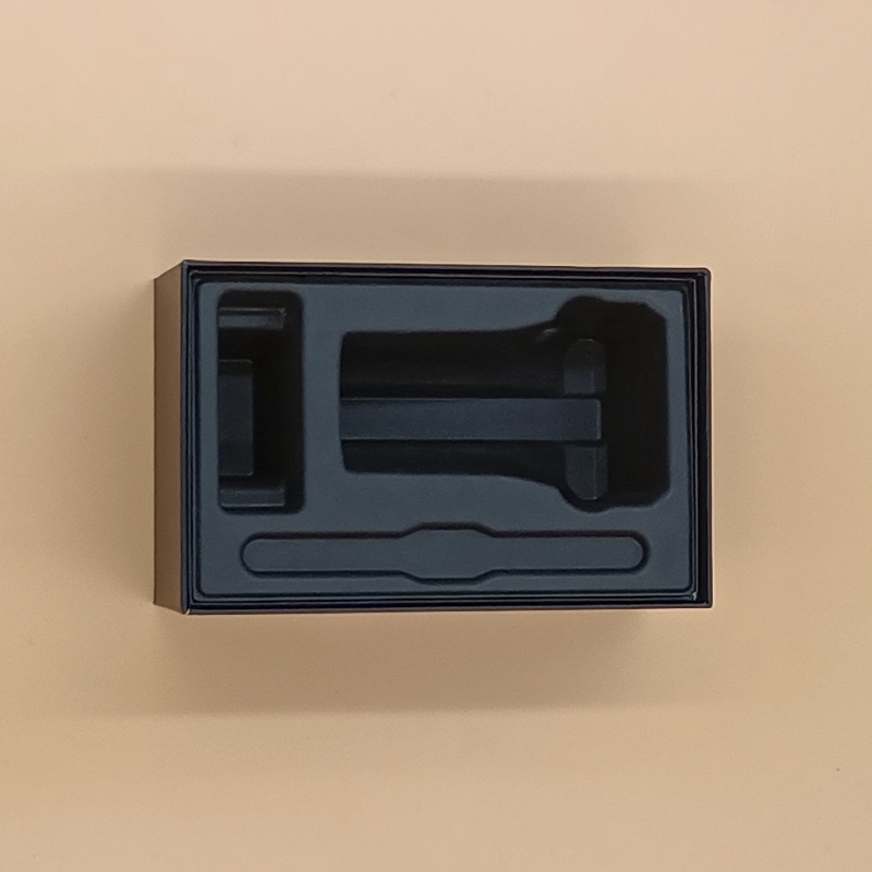 刮胡刀黑色湿压纸托