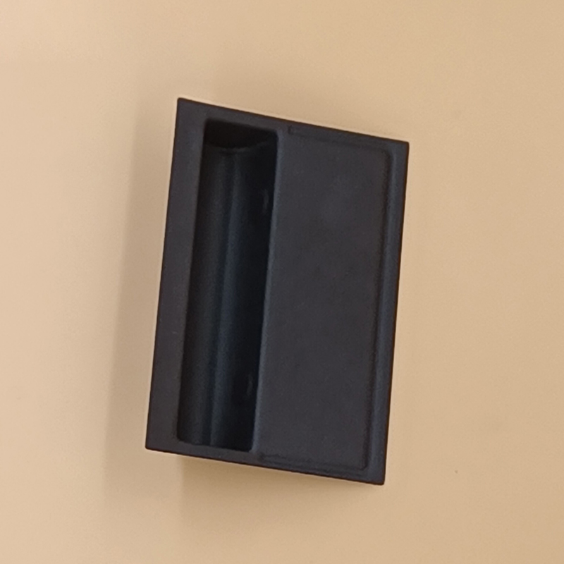 电子烟黑色湿压纸托