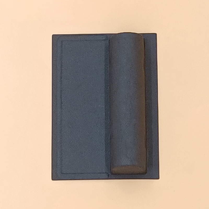 电子烟黑色湿压纸托