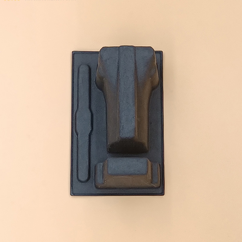 刮胡刀黑色湿压纸托