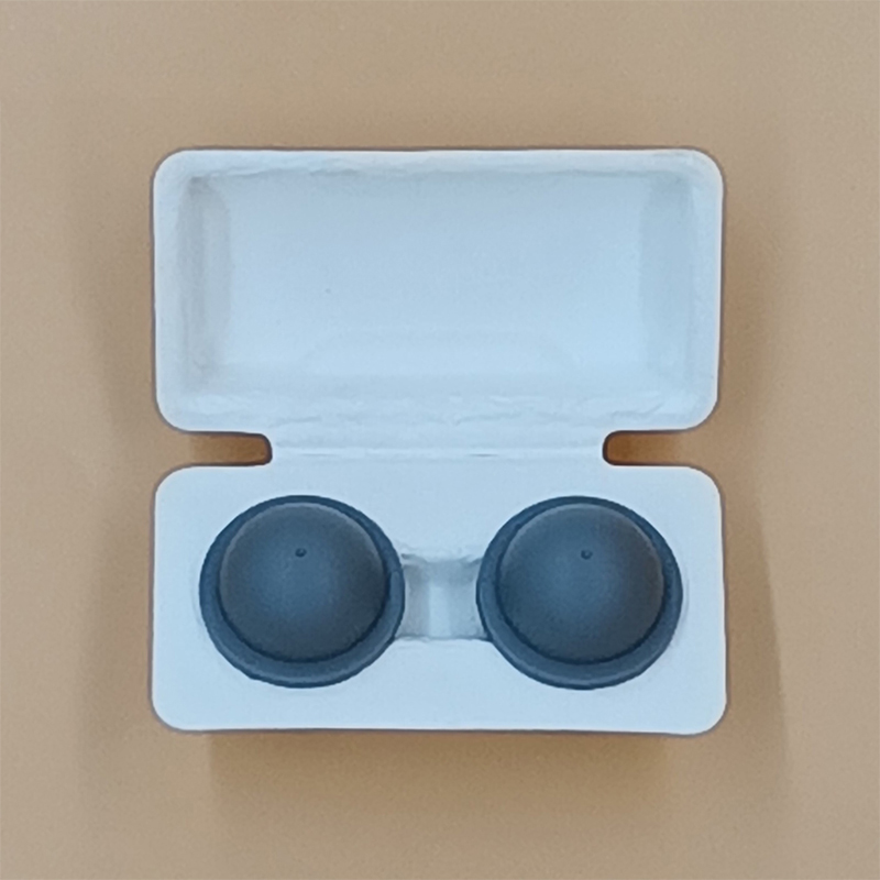 咖啡盒湿压白色纸托